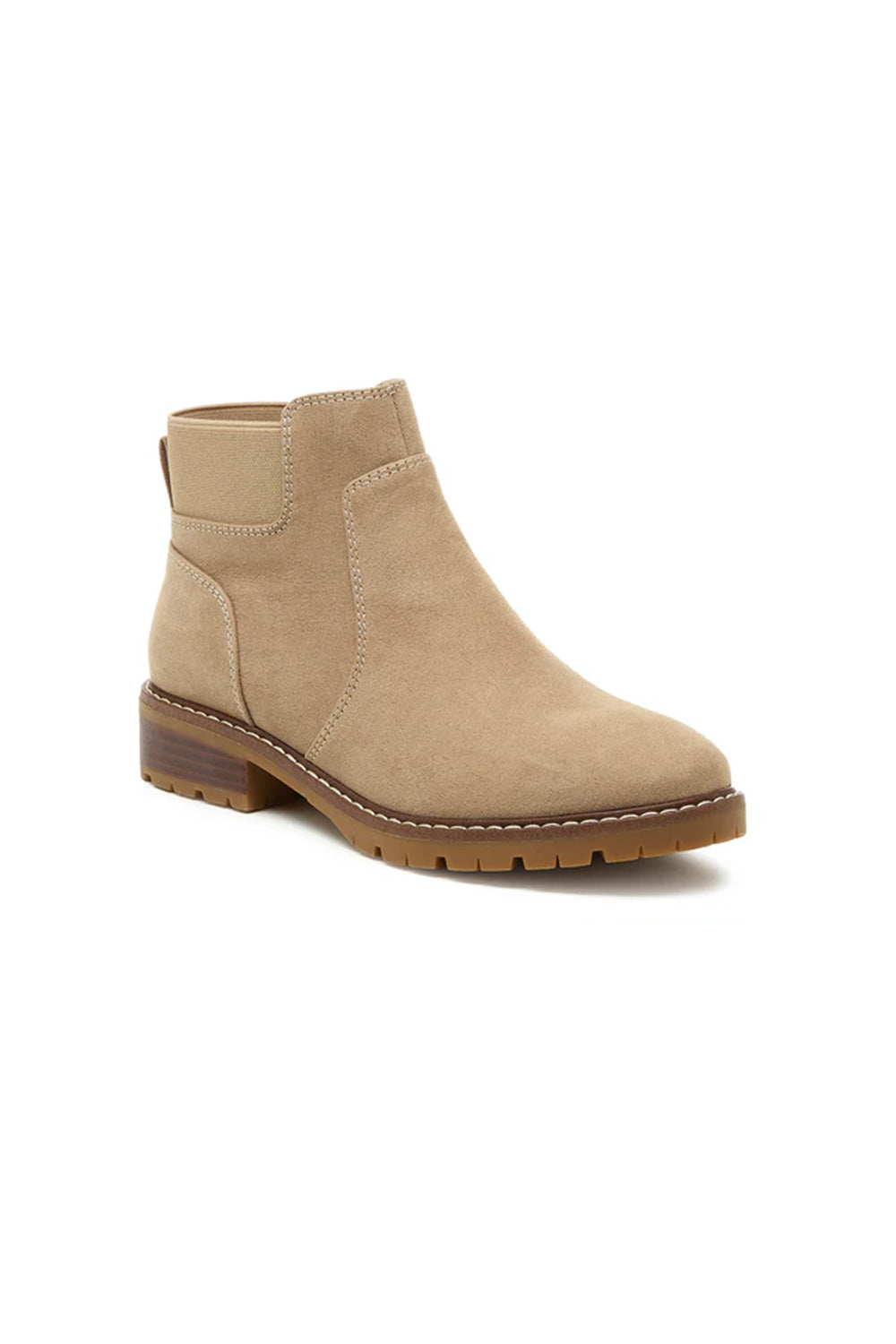 Rocket Dog Noelani Ankle Booties for Women in Taupe