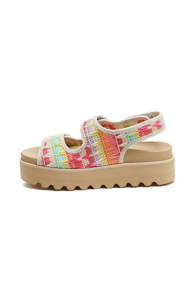 Rocket Dog Balmy Sandals for Women in Pink Multi 