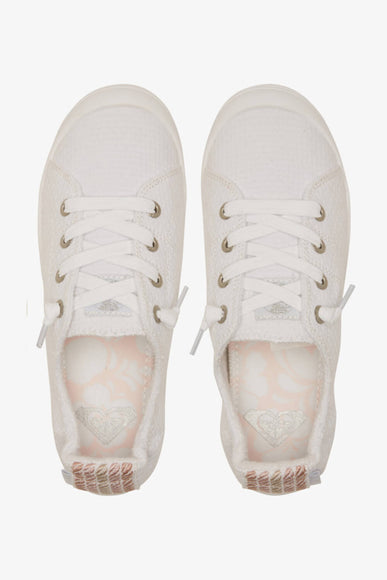 Roxy Shoes Bayshore Plus Sneakers for Women in White 