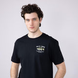 Salty Crew Big Mouth T-Shirt for Men in Black