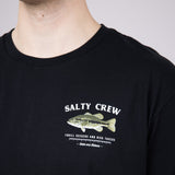 Salty Crew Big Mouth T-Shirt for Men in Black