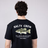 Salty Crew Big Mouth T-Shirt for Men in Black