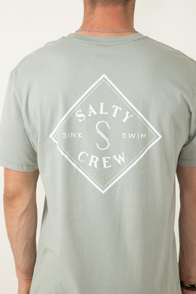 Salty Crew Tippet T-Shirt for Men in Sage
