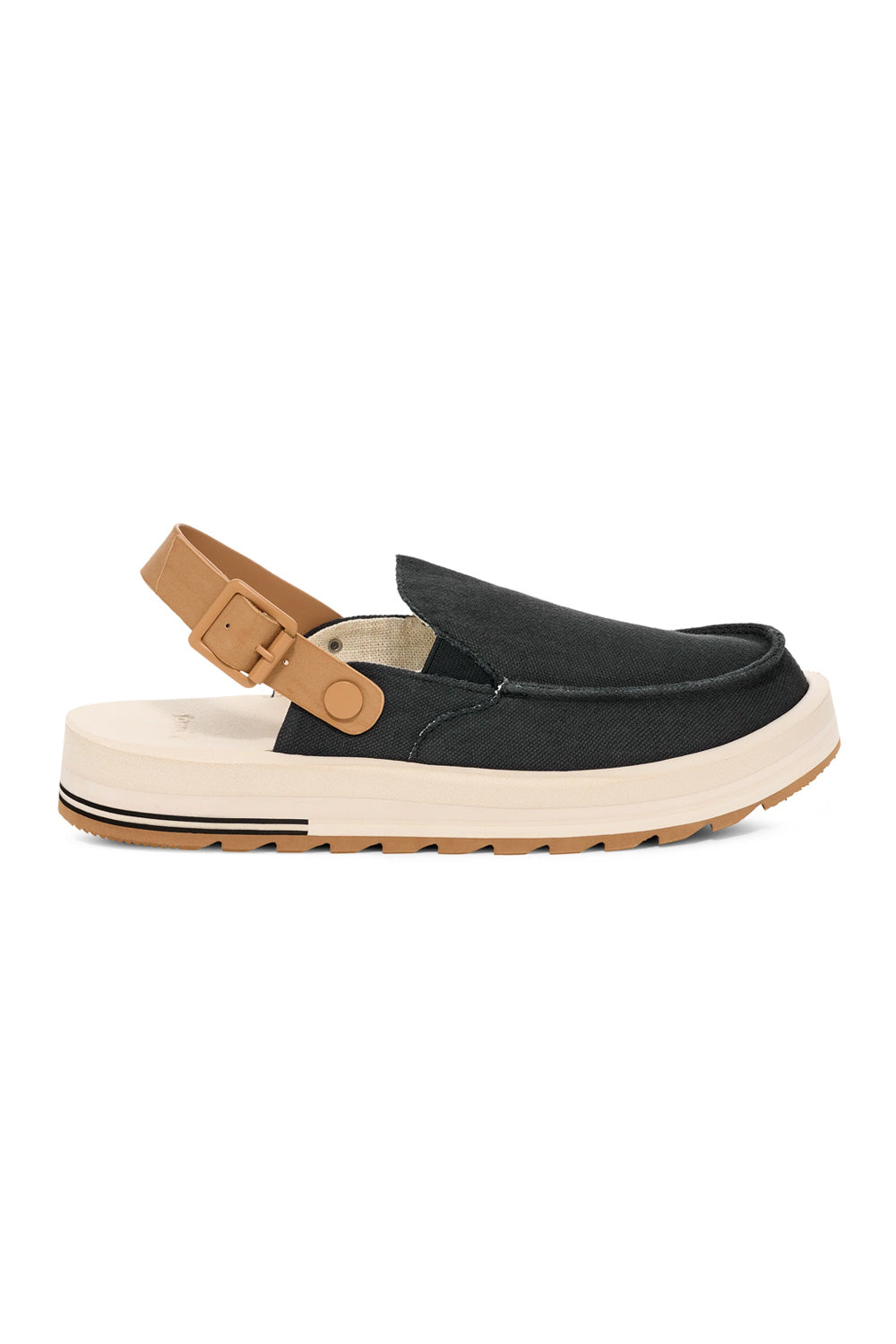 Sanuk Donna Mesa Mules for Women in Black | 1169130-BLK – Glik's