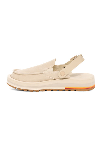 Sanuk Donna Mesa Mules for Women in Brown Rice