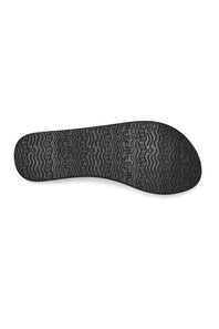 Sanuk Yoga Sandy Flip Flops for Women in Black