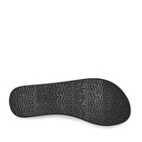 Sanuk Yoga Sandy Flip Flops for Women in Black