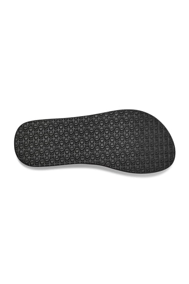 Sanuk Highland Metallic Heeled Flip Flops for Women in Champagne