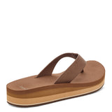 Sanuk Highland Heeled Flip Flops for Women in Brown