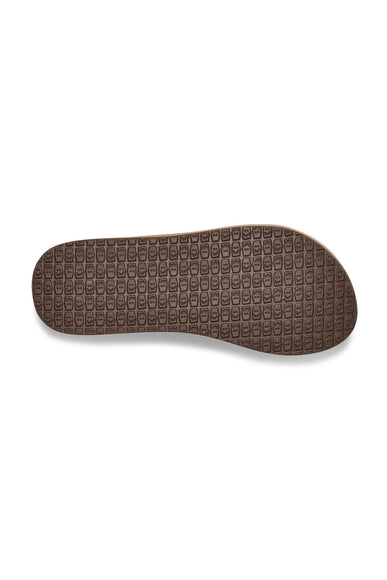 Sanuk Highland Heeled Flip Flops for Women in Brown