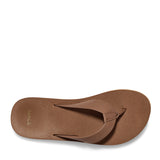Sanuk Highland Heeled Flip Flops for Women in Brown