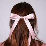 Satin Bow in Pink