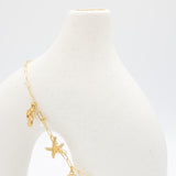 Sea Life Necklace in Gold
