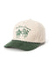 Seager Los Rios Corduroy Snapback Hat for Men in Natural/Green