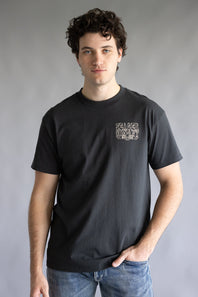Seager Rattler Tee for Men in Black