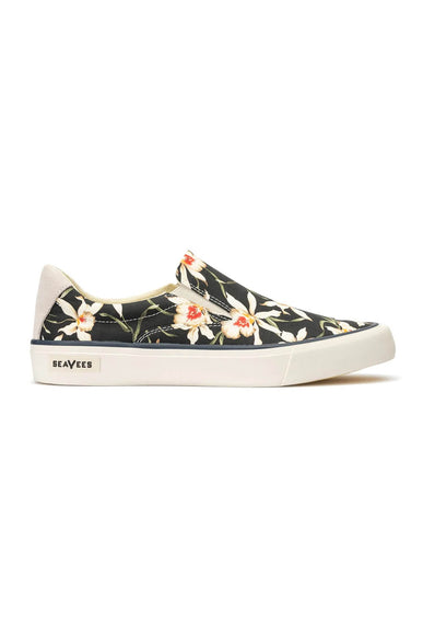 SeaVees Hawthorne Slip On Sneakers for Men in Black Star Orchid