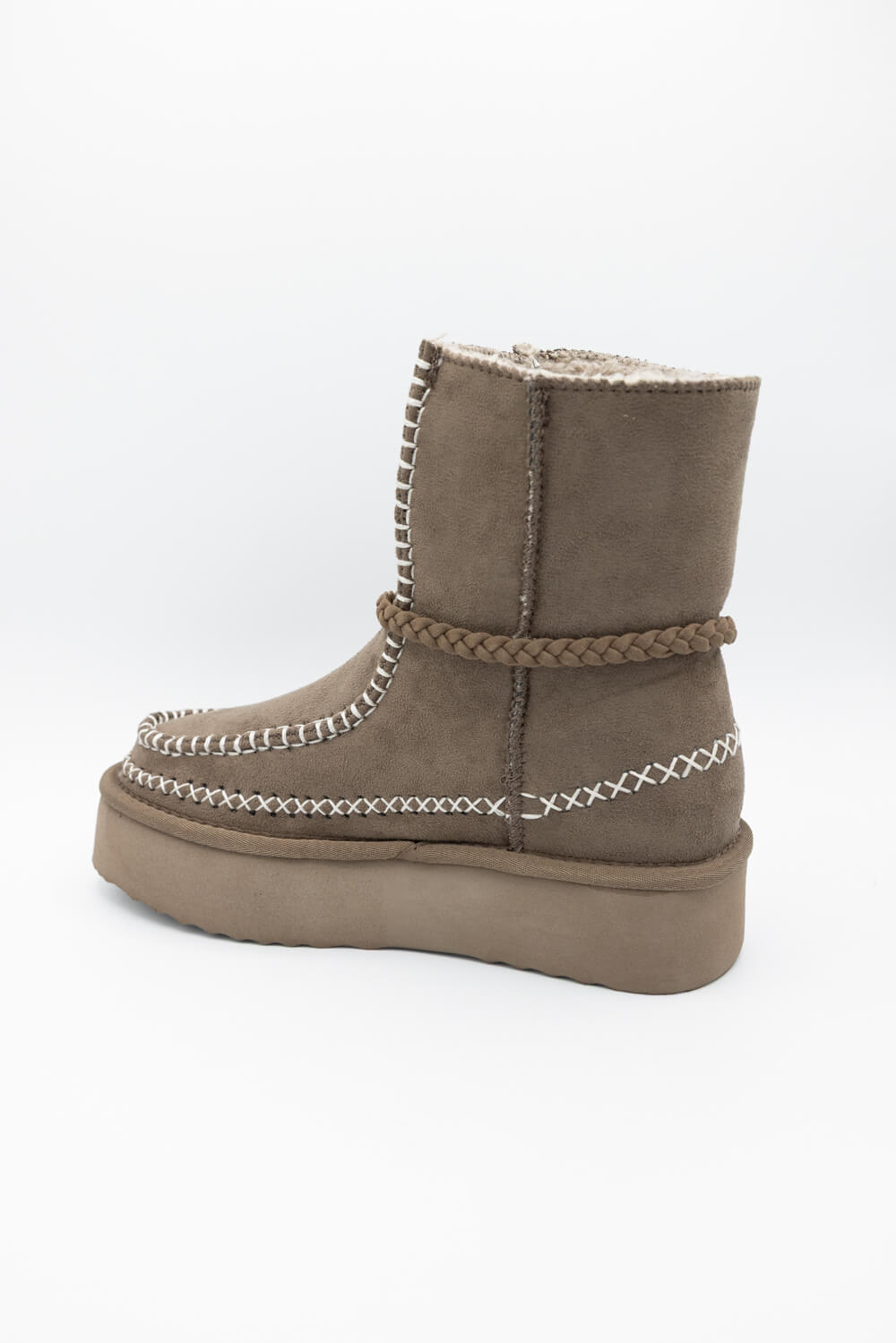 Shu Shop Winona Booties for Women in Taupe