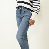 Silver Jeans Boyfriend Mid Rise Slim Luxe Stretch Jeans for Women