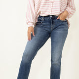 Silver Jeans Boyfriend Mid Rise Vintage Wash Jeans for Women