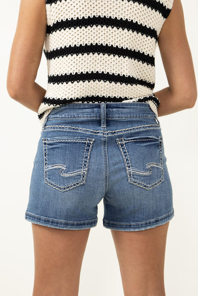 Silver Jeans Elyse Luxe Stretch Shorts for Women