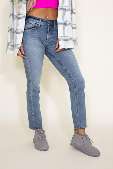 Silver Jeans 29” Suki Mid Straight Leg Jeans for Women 