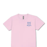 Simply Southern Plus Size Beach Days T-Shirt for Women in Light Pink