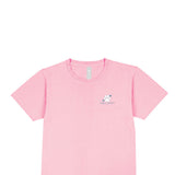 Simply Southern Plus Size Womens Best Friend T-Shirt for Women in Pink