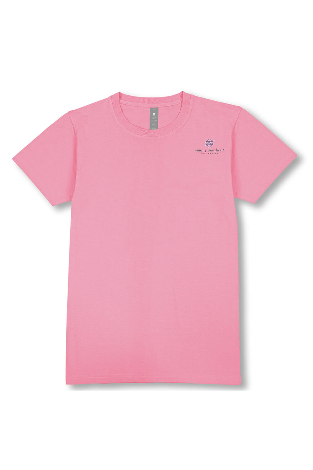 Simply Southern Plus Size Womens Doing My Best T-shirt for Women in Pink
