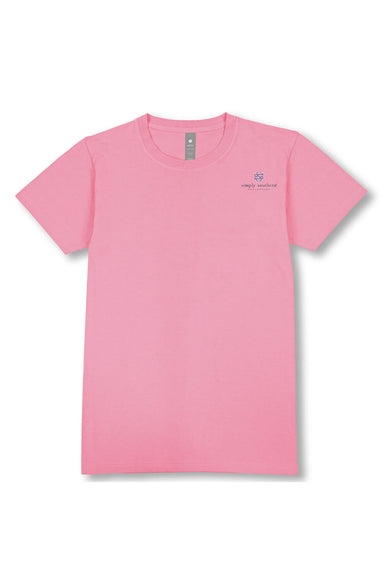 Simply Southern Plus Size Doing My Best T-shirt for Women in Pink