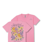 Simply Southern Plus Size Doing My Best T-shirt for Women in Pink