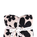 Simply Southern Soft and Cozy Blanket in Black Flower Print