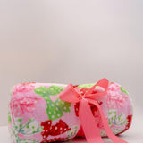 Simply Southern Simply Soft Bows Throw Blanket in Pink