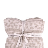 Simply Southern Accessories Soft and Cozy Blanket in Grey Aztec Leopard
