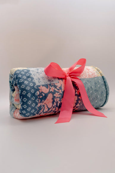 Simply Southern Simply Soft Quilt Pattern Throw Blanket in Multi