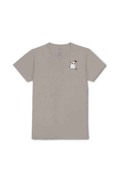 Simply Southern Hey Boo T-Shirt for Women in Grey