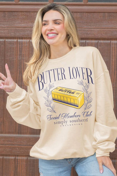 Butter sweatshirt women's online
