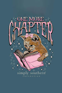 Simply Southern Plus Size Chapter T-Shirt for Women in Blue