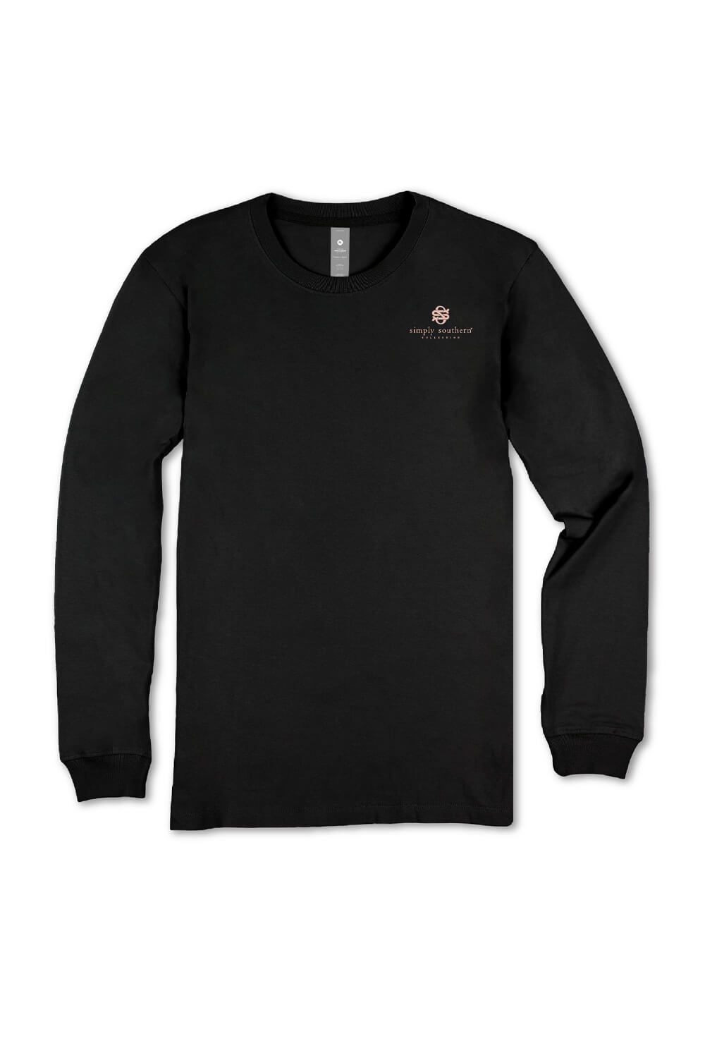 Simply Southern Plus Size Shirt Child Of God Long Sleeve T-Shirt for Women in Black