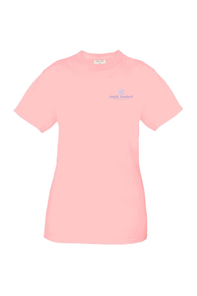 Womens Shirts Simply Southern Crab T-Shirt for Women in Pink 
