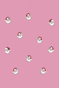 Simply Southern Santa Crewneck for Women in Pink