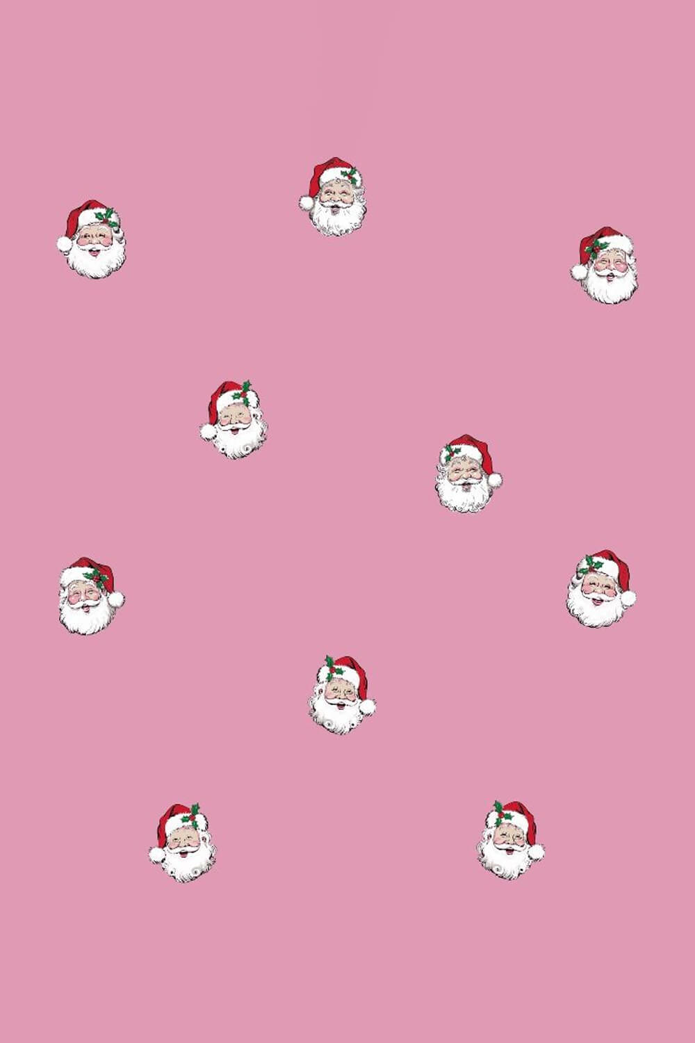 Simply Southern Santa Crewneck for Women in Pink