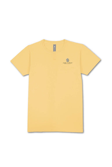 Womens Simply Southern Youth Dogs Understand T-Shirt for Girls in Yellow