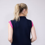 Womens Simply Southern Quarter Zip Lounger Dress for Women in Royal Blue