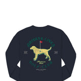 Simply Southern Golf Club Crewneck Sweatshirt for Men in Slate 
