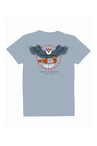 Simply Southern USA Eagle T-Shirt for Men in Blue