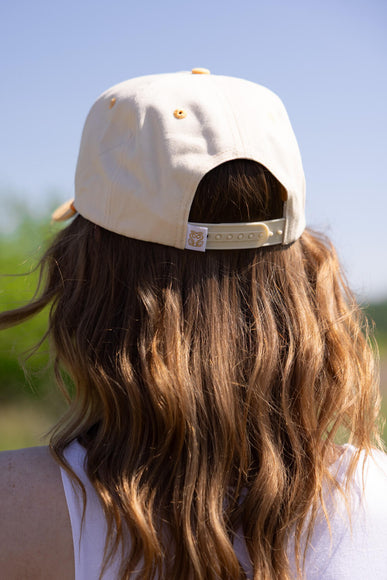Simply Southern Embroidered Good Energy Hat for Women in Yellow