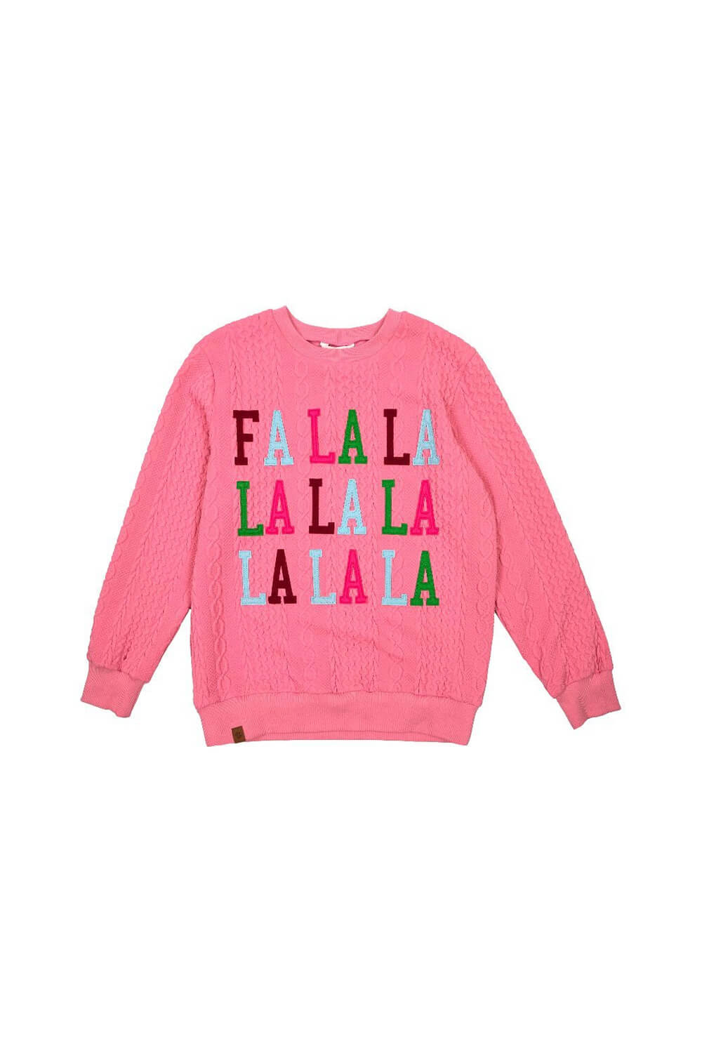 Girls' Simply Southern Pullover Sweater Falala Small Pink