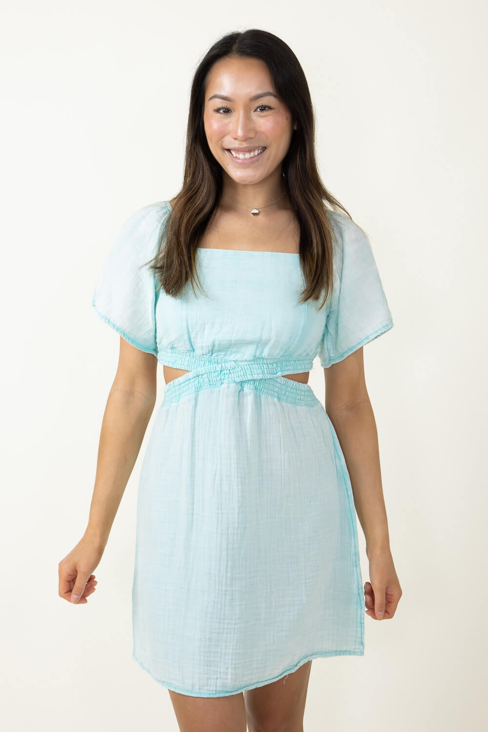 Seafoam blue dress cheap