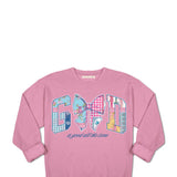 Simply Southern God Crewneck for Women in Pink