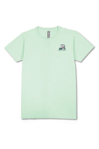 Simply Southern Plus Size Golf Country T-Shirt for Women in Mint